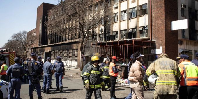 74 Todesopfer - UN sprechen Südafrika nach Grossbrand Beileid aus