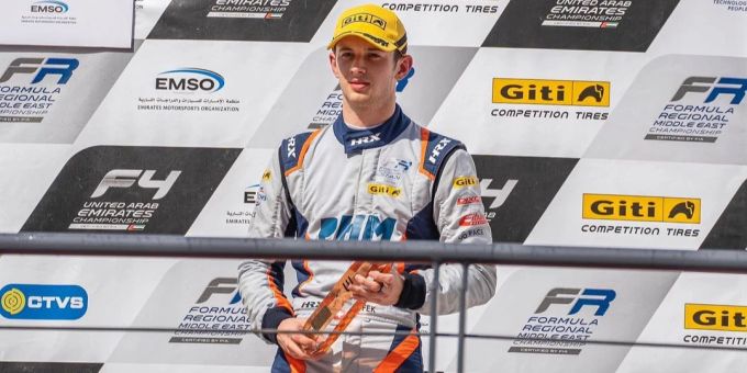 Joshua Dufek wird sein Debüt in der Formel 3 feiern. (Archivbild) Joshua Dufek Formel 3
