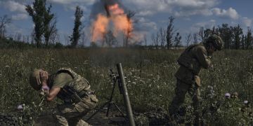 Ukrainische Soldaten im Einsatz