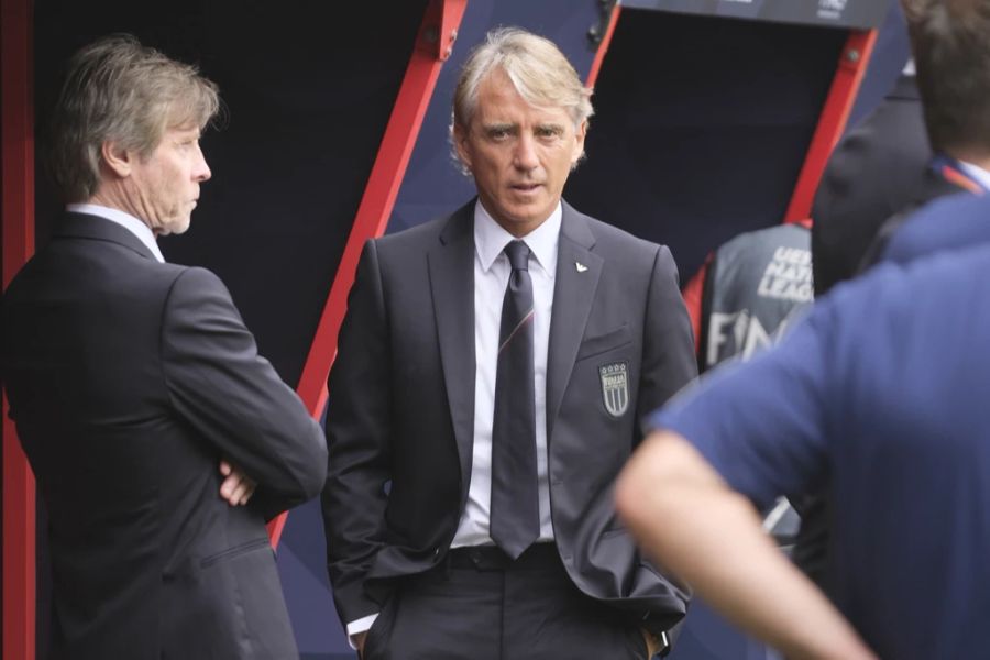 Roberto Mancini könnte bald Nationaltrainer von Saudi-Arabien sein.