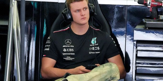 Mick Schumacher ist aktuell nur Ersatz-Pilot in der Formel-Eins. Mick Schumacher