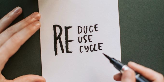 Recycling kann oft so einfach und sinnvoll sein. Recycling