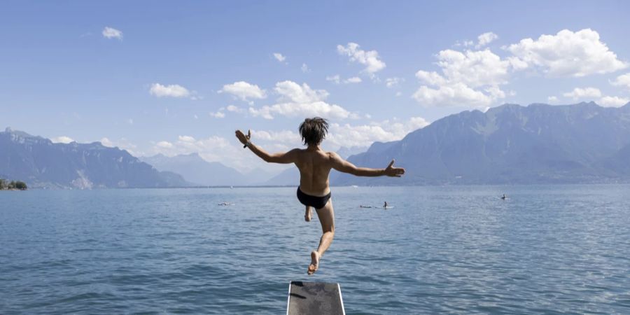 Auf die Schweiz kommt ein sonniges Wochenende zu.