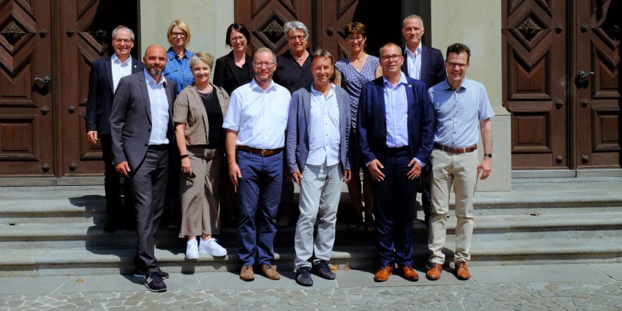 Besuch des Regierungskollegium des Kantons Neuenburg im August 2023