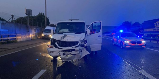 Auffahrunfall auf A1