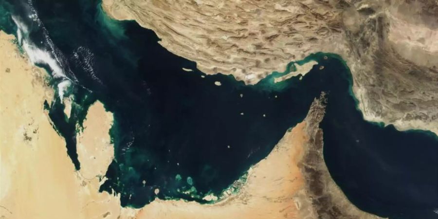 Die Strasse von Hormus. Foto: The Visible Earth/NASA