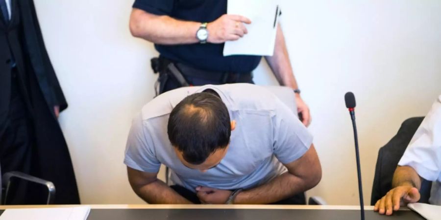 Der Angeklagte im Prozess in Bad Kreuznach