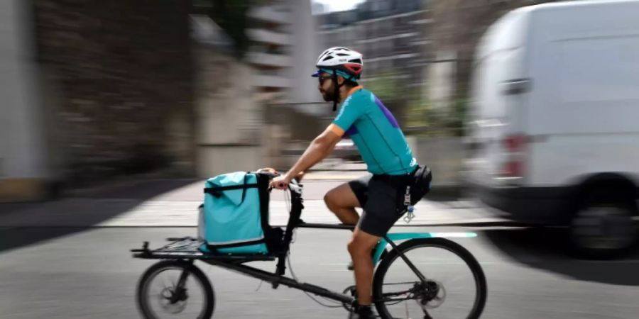 Deliveroo-Fahrer