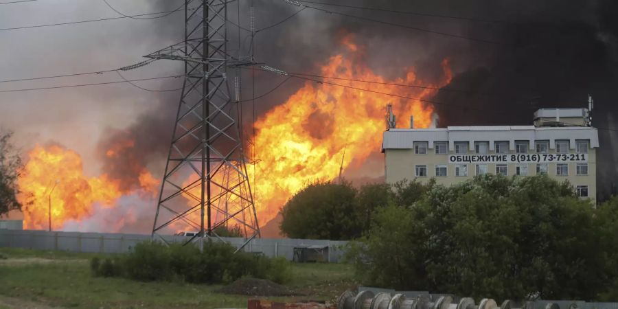 Russland Grossbrand