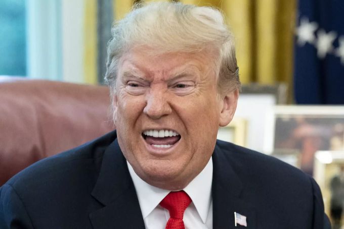 Nach der Filzstift-Aktion wurde Donald Trump von US-Medien verspottet. Donald Trump