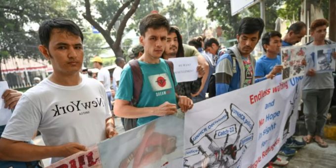 Jakarta - Tausende Flüchtlinge in Indonesien protestieren gegen australische Einwanderungspolitik