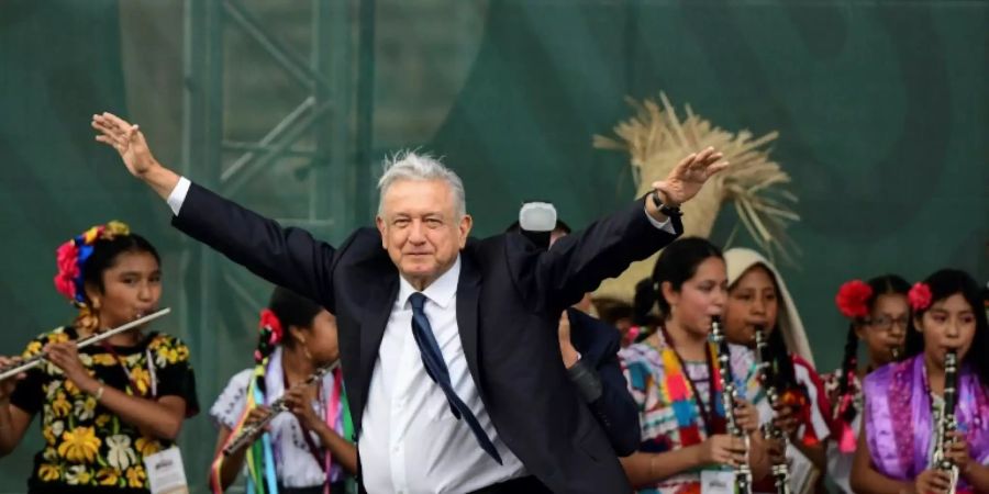 Mexikos Präsident Andrés Manuel López Obrador