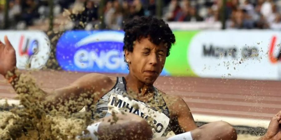 Weitspringerin Malaika Mihambo gewann die Diamond League. Foto: Dirk Waem/BELGA