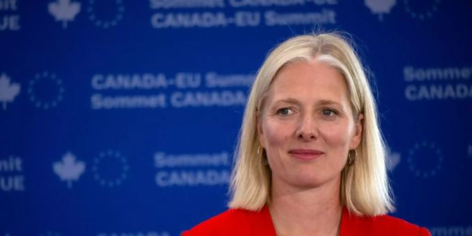 Kanadas ehemalige Umweltministerin Catherine McKenna. (Archiv) Catherine McKenna