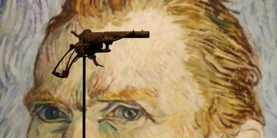 Mutmasslicher Suizid-Revolver von Vincent van Gogh