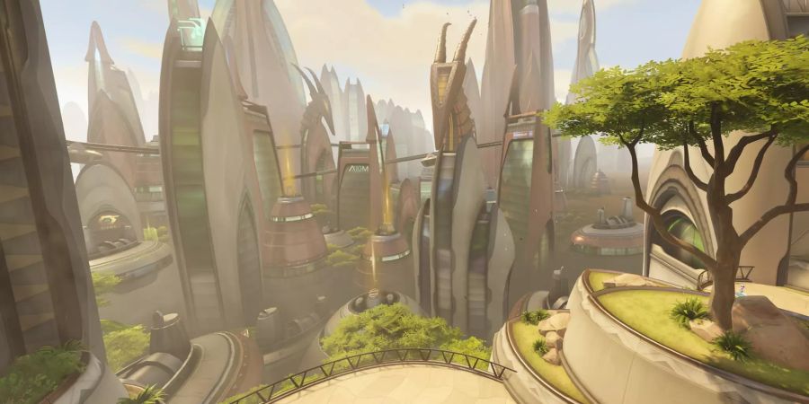 Overwatch Numbani Blizzard
