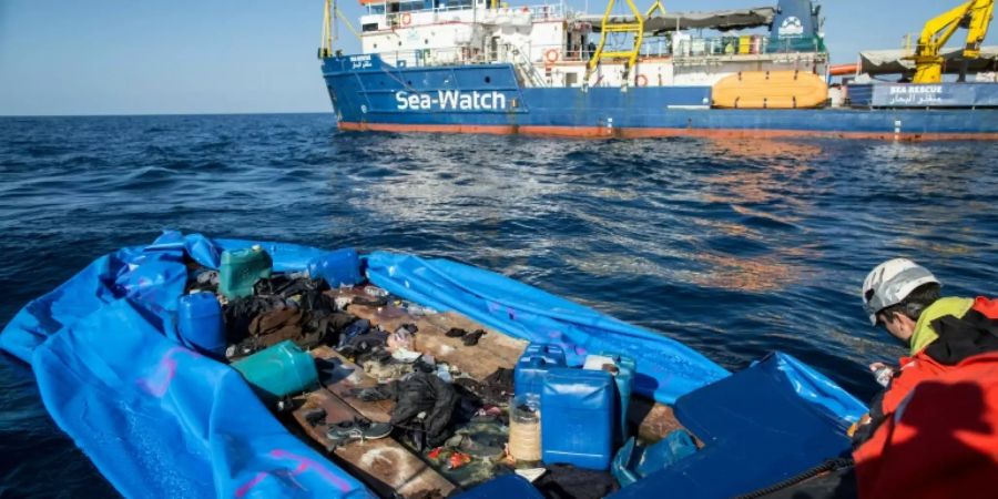 Flüchtling Sea-Watch 3