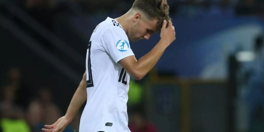 Erzielte bei der U21-EM sieben Tore für Deutschland: Luca Waldschmidt. Foto: Cezaro De Luca