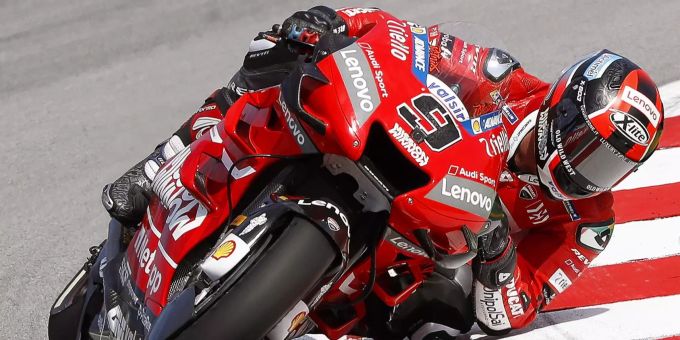 Nach Highsider - Danilo Petrucci nach Sturz auf Position sieben