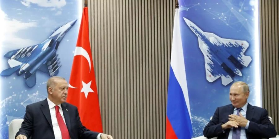 Erdogan und Putin beraten in Moskau über Syrien-Konflikt