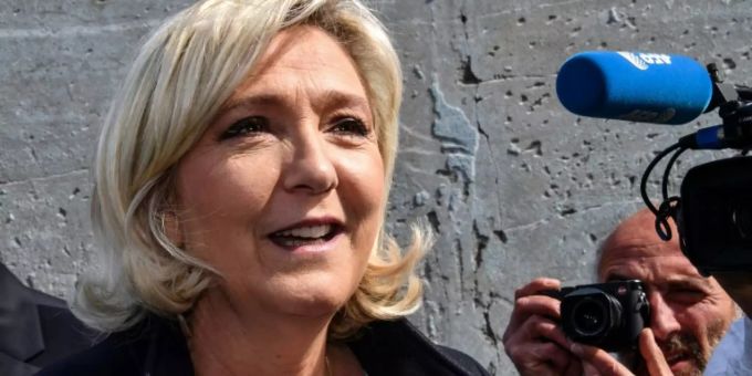 Marine Le Pen gratuliert der AfD Marine Le Pen