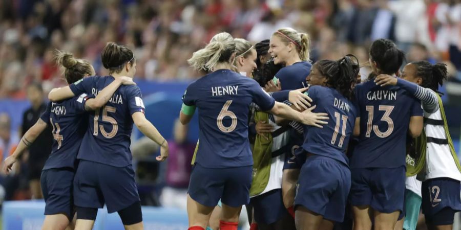 Fussball Weltmeisterschaft Frauen Frankreich