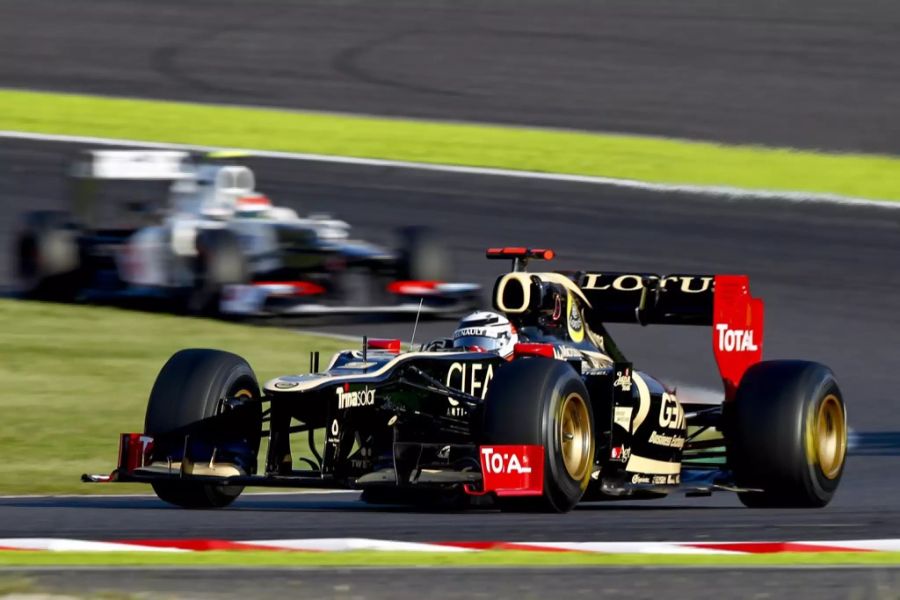 2012 kehrt Kimi Räikkönen mit Lotus in die Formel-1-WM zurück.