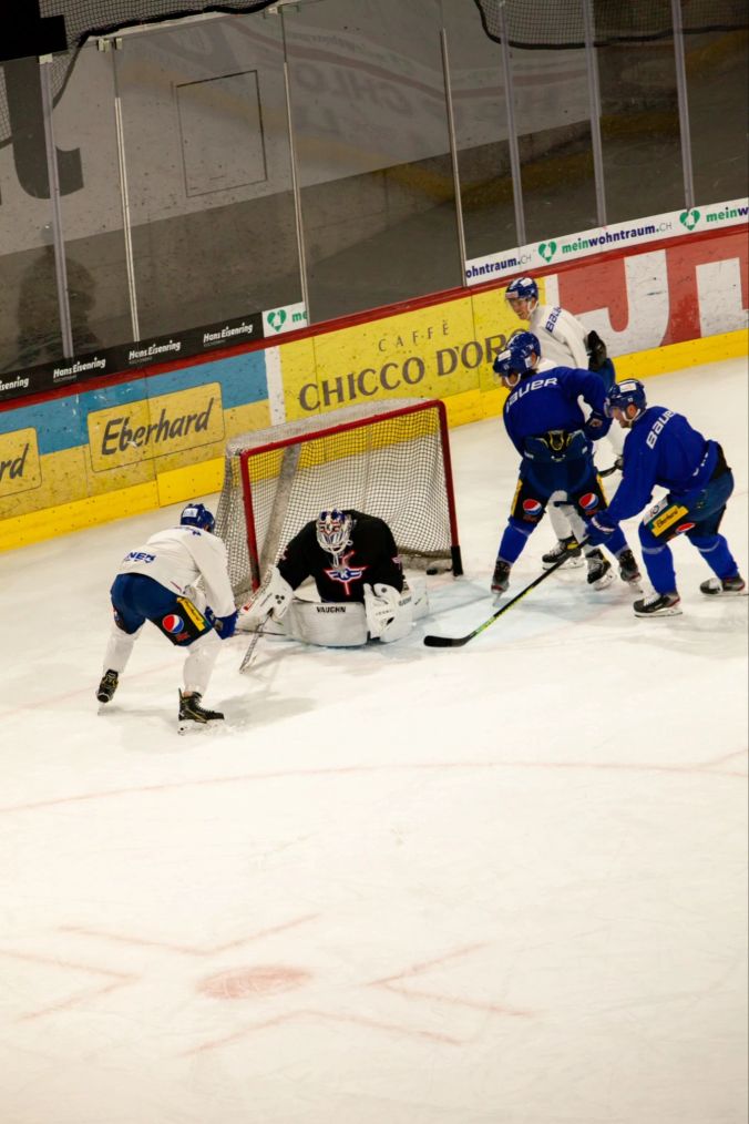 Training des EHC Kloten