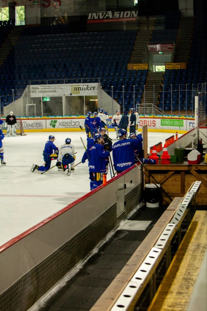 Training des EHC Kloten