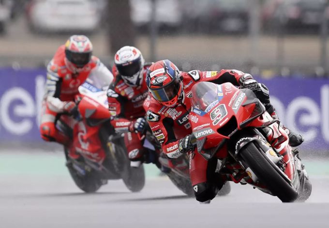 Danilo Petrucci in Le Mans 2020. Damals noch für Ducati konnte Petrucci das Rennen in Le Mans gewinnen. (Archivbild) France GP Danilo Petrucci