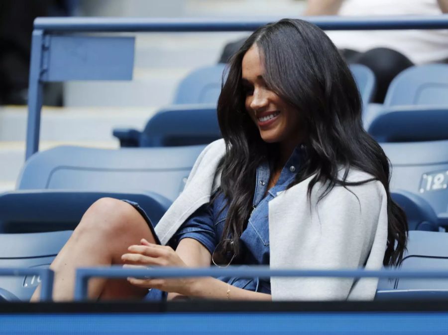 Meghan Markle an den US Open 2019. Damals war die Herzogin noch in ihrer Rolle als Senior-Royal.