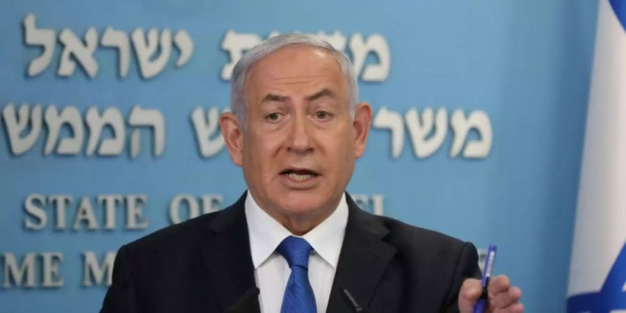 Israels Ministerpräsident Benjamin Netanjahu