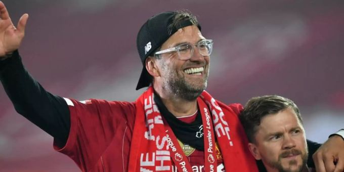 Startet mit Meister Liverpool gegen Leeds in die neue Saison: Trainer Jürgen Klopp. Foto: Paul Ellis/PA Wire/dpa Startet mit Meister Liverpool gegen Leeds in die neue Saison: Trainer Jürgen Klopp. Foto: Paul Ellis/PA Wire/dpa