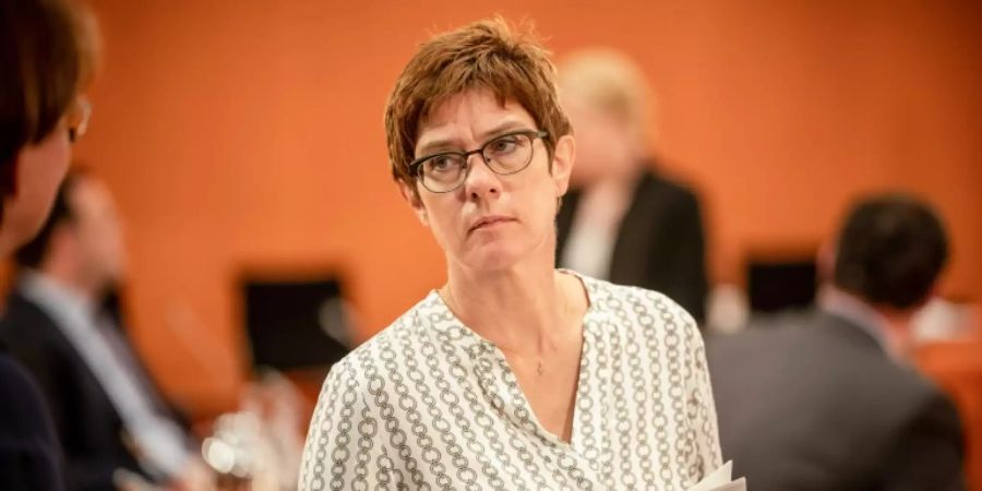 CDU-Chefin Annegret Kramp-Karrenbauer