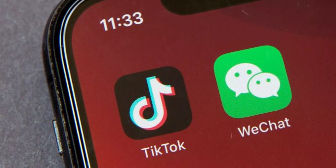 TikTok und WeChat stehen in den USA weiterhin unter grossem politischen Druck. (Archivbild) Tiktok