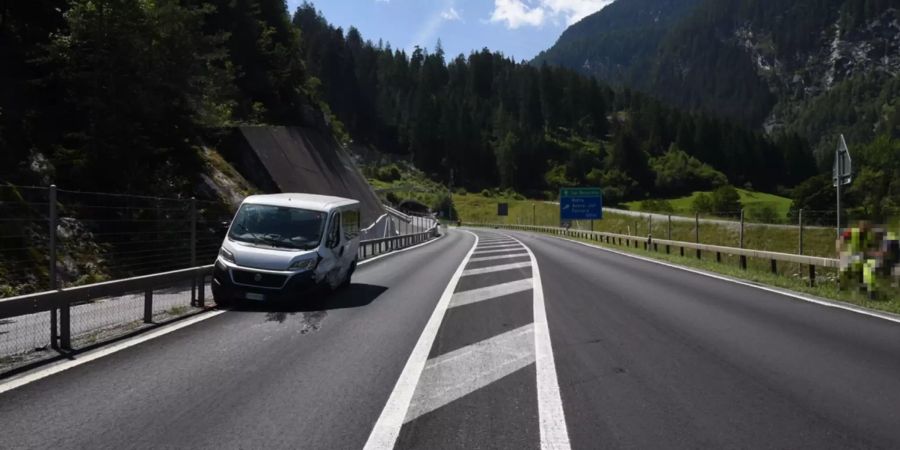 Andeer GR: Verletzte Person nach Verkehrsunfall