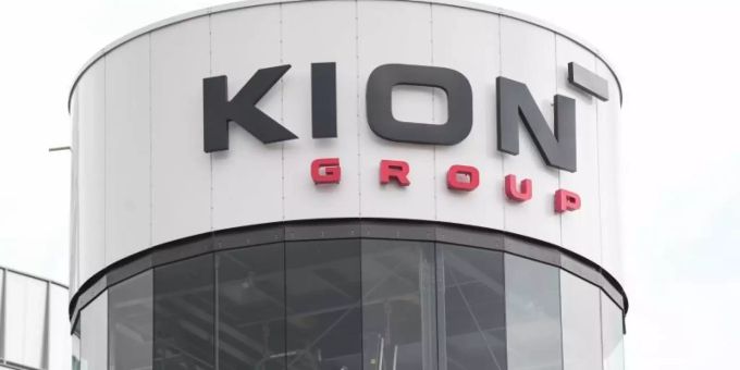 Die Konzernzentrale der Kion Group in Frankfurt. Foto: Arne Dedert/dpa kion group