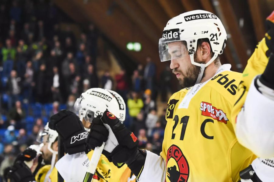 Captain Simon Moser und sein SCB spielen mit Fribourg und Lausanne noch gegen zwei direkte Konkurrenten im Strichkampf.