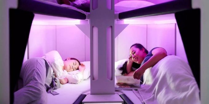 Air New Zealand hat für die Economy-Class eine Innovation eingeführt und wurde dafür mit einem Crystal Cabin Award ausgezeichnet. (Symbolbild) Crystal Cabin Award