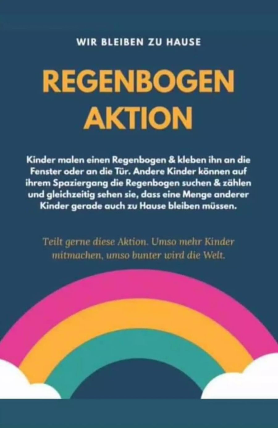Regenbogen Aktion Gunzgen