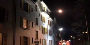Brand in Dachwohnung