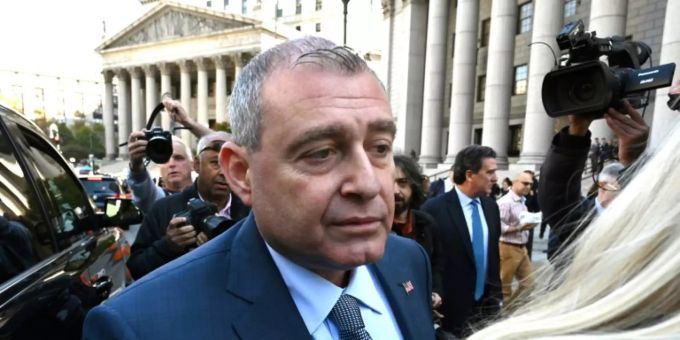 Lev Parnas, Geschäftspartner von Trumps Anwalt Rudy Giuliani. donald Trump