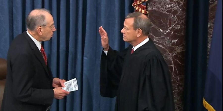 vereidigung richter impeachment