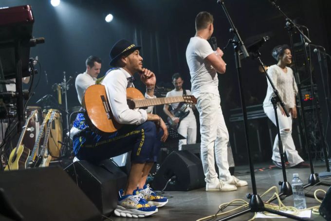 Guillaume Hoarau ist auch ein talentierter Musiker. (Archivbild) YB Hoarau