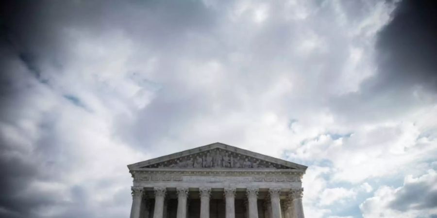 Der Sitz des Obersten Gerichts in Washington