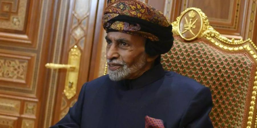 Kabus hatte das Sultanat Oman fast 50 Jahre im Alleingang regiert. Foto: Andrew Caballero-Reynolds/AFP POOL/AP/dpa