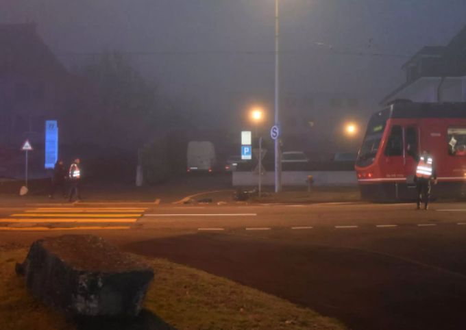 Der Unfallort in Solothurn. Solothurn