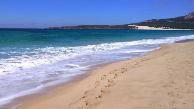 Der Strand von Bolonia im Süden Spaniens Strand in Spanien