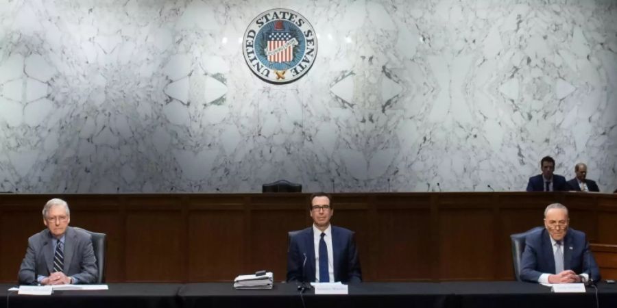 Verhandlungen im US-Kongress über Mega-Hilfspaket stocken