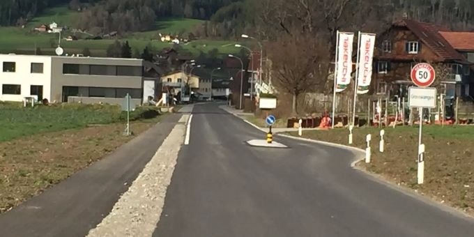 Sanierung Strasse Mühle bis Hinterfeld mit Neubau Fuss- und Radweg